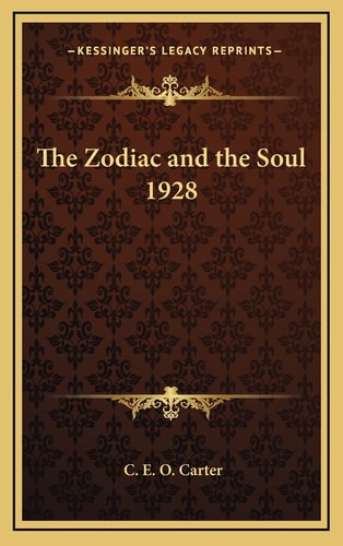 The Zodiac and the Soul 1928