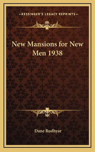 New Mansions for New Men 1938