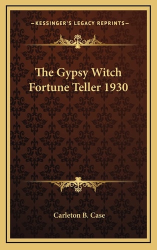 The Gypsy Witch Fortune Teller 1930
