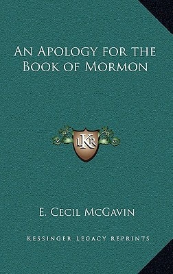 An Apology for the Book of Mormon