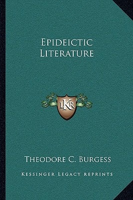Epideictic Literature