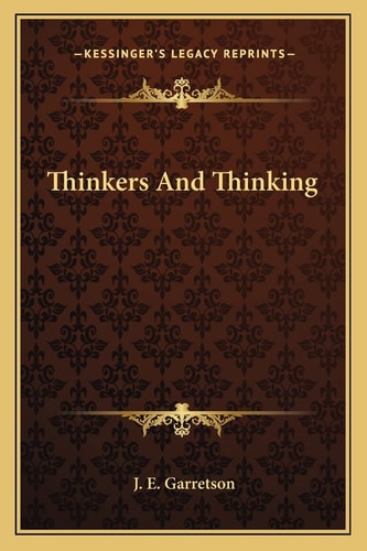 Thinkers And Thinking