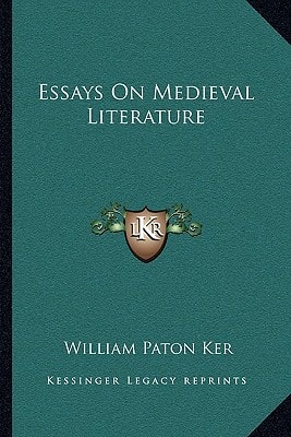 Essays On Medieval Literature