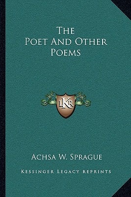 The Poet And Other Poems