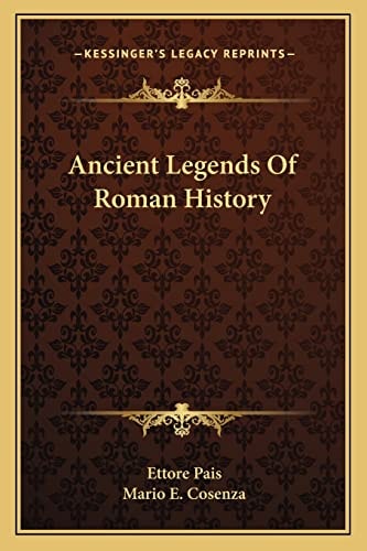 Ancient Legends Of Roman History