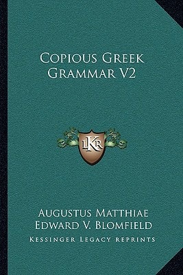 Copious Greek Grammar V2