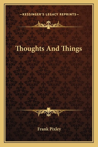 Thoughts And Things