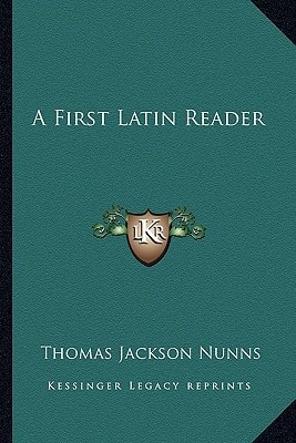 A First Latin Reader