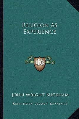 Religion As Experience