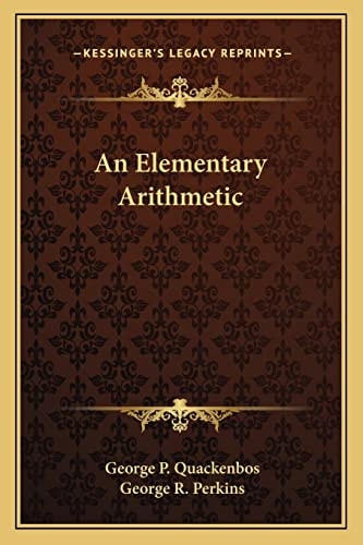 An Elementary Arithmetic