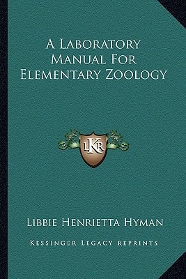 A Laboratory Manual For Elementary Zoology