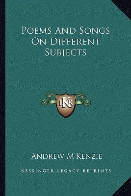 Poems And Songs On Different Subjects