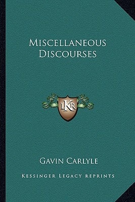 Miscellaneous Discourses