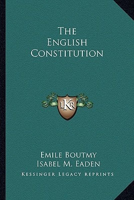 The English Constitution