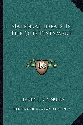National Ideals In The Old Testament