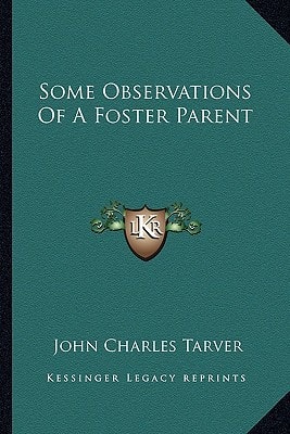 Some Observations Of A Foster Parent