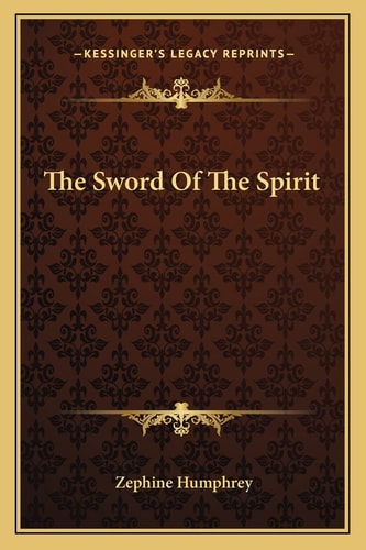 The Sword Of The Spirit