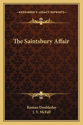 The Saintsbury Affair