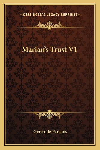 Marian's Trust V1