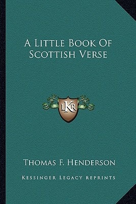 A Little Book Of Scottish Verse