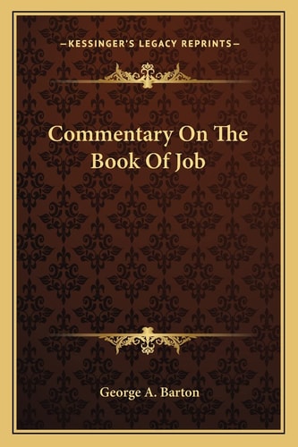 Commentary On The Book Of Job