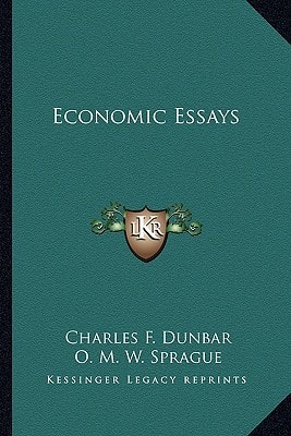 Economic Essays (Legacy Reprint)