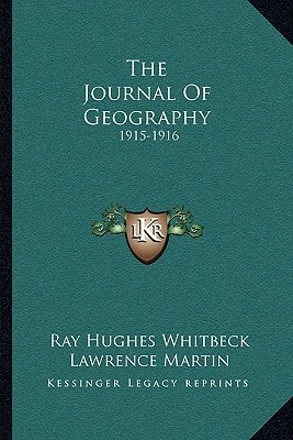 The Journal Of Geography: 1915-1916