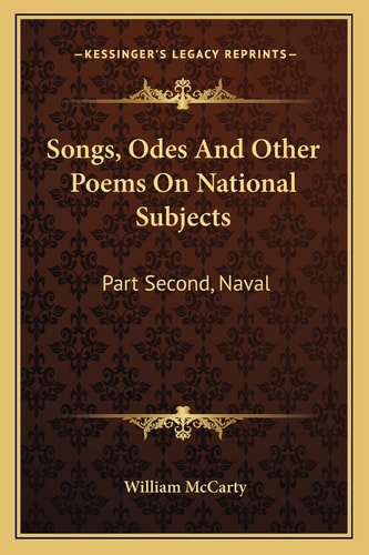 Songs, Odes And Other Poems On National Subjects: Part Second, Naval