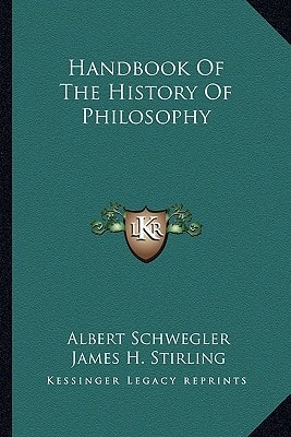 Handbook Of The History Of Philosophy