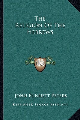 The Religion Of The Hebrews