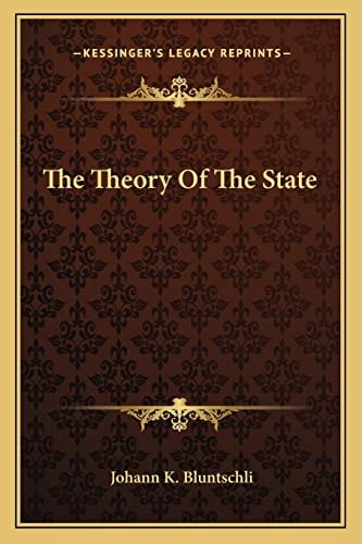 The Theory Of The State