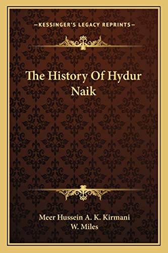 The History Of Hydur Naik