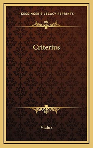 Criterius
