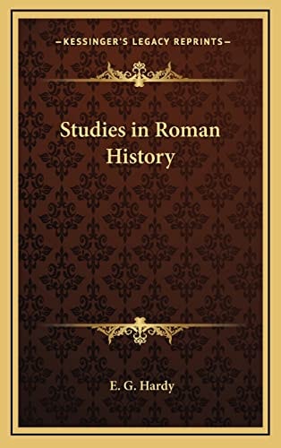 Studies in Roman History