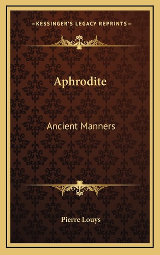Aphrodite: Ancient Manners