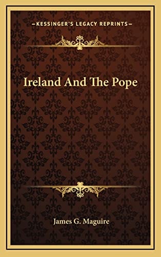Ireland And The Pope
