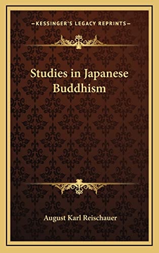 Studies in Japanese Buddhism