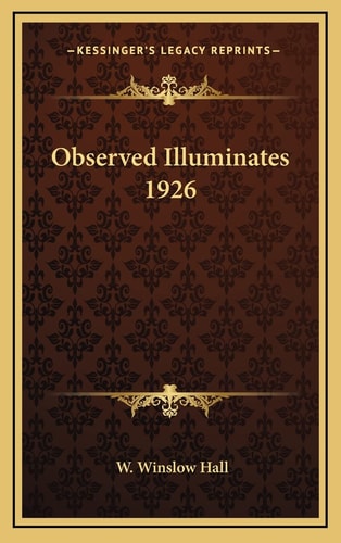 Observed Illuminates 1926