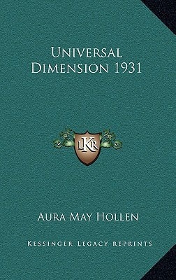 Universal Dimension 1931
