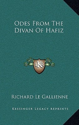 Odes From The Divan Of Hafiz