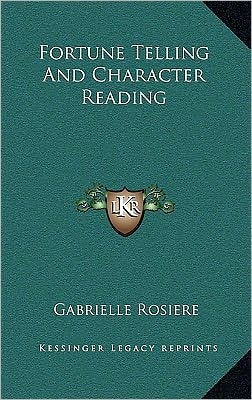 Fortune Telling And Character Reading