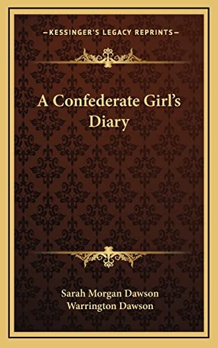 A Confederate Girl's Diary