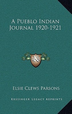 A Pueblo Indian Journal 1920-1921
