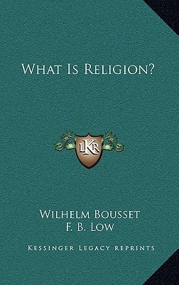 What Is Religion?