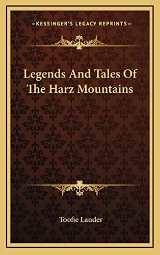 Legends And Tales Of The Harz Mountains