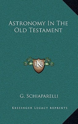 Astronomy In The Old Testament