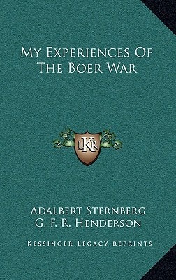 My Experiences Of The Boer War