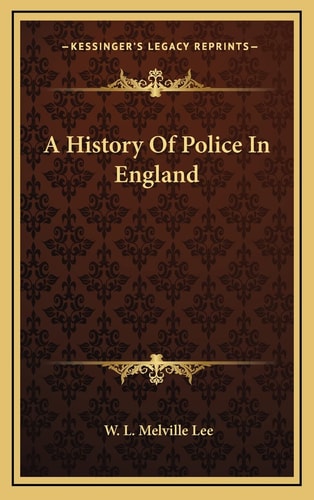 A History Of Police In England