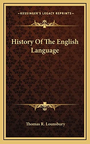 History Of The English Language
