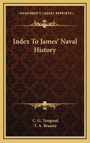 Index To James' Naval History